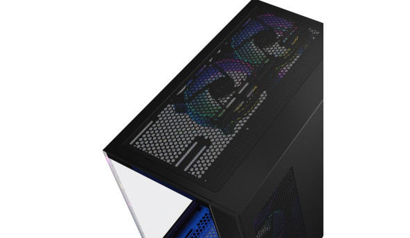 Корпус Modecom VOLCANO PANORAMA APEX ARGB 5F MIDI GREY без БЖ ATX - 632247