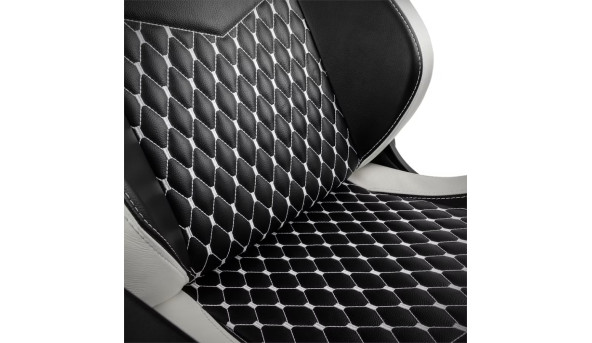 Крісло ігрове Noblechairs EPIC Real Leather Black-White-Red - 632334