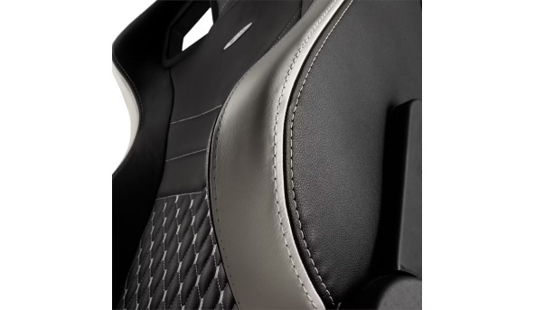 Крісло ігрове Noblechairs EPIC Real Leather Black-White-Red - 632334