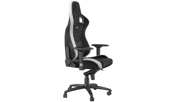 Крісло ігрове Noblechairs EPIC Real Leather Black-White-Red - 632334