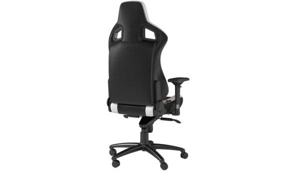 Крісло ігрове Noblechairs EPIC Real Leather Black-White-Red - 632334