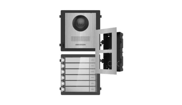Комплект модулей Hikvision DS-KD8003-IME1NS + DS-KD-ACF2/S + DS-KD-KK/S