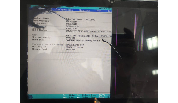 Екран матриці з тачскріном для ноутбука Lenovo IdeaPad Flex 3 CB-11IGL05 N116BCA-EA1 Rew.C2 Б/В - 632452
