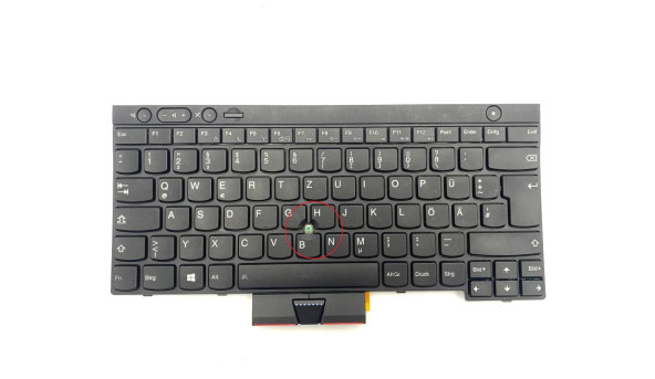 Клавиатура для ноутбука Lenovo ThinkPad T430si X230 L430 L530 T430 T430s T530 W530 04X1327 Б/У - 632578