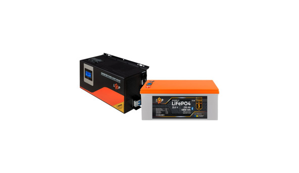 Комплект резервного живлення LP(LogicPower) ДБЖ + літієва (LiFePO4) батарея (UPS W4500 + АКБ LiFePO4 5888W)