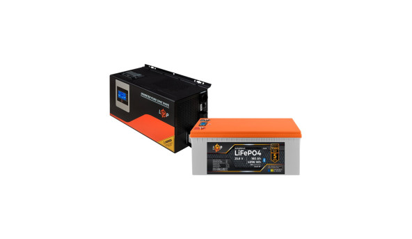 Комплект резервного живлення LP(LogicPower) ДБЖ + літієва (LiFePO4) батарея (UPS W3000 + АКБ LiFePO4 4096W)