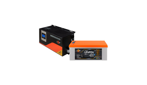 Комплект резервного живлення LP(LogicPower) ДБЖ + літієва (LiFePO4) батарея (UPS W3000 + АКБ LiFePO4 5888W)