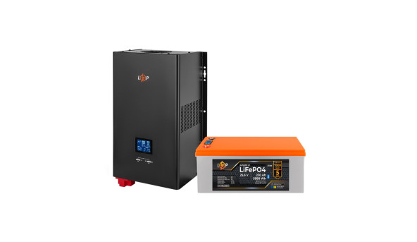 Комплект резервного живлення LP(LogicPower) ДБЖ + літієва (LiFePO4) батарея (UPS W3500 + АКБ LiFePO4 5888W)