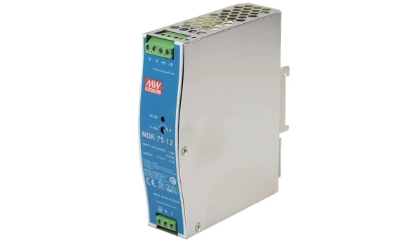 Блок питания Mean Well NDR-75-12 12В 6.3А
