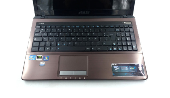 Уцінка Ігровий ноутбук Asus K53S Intel Core i5-2410M 8 RAM 120 SSD 1000 HDD NVIDIA GeForce 610M [15.6"] - Б/В - 632899