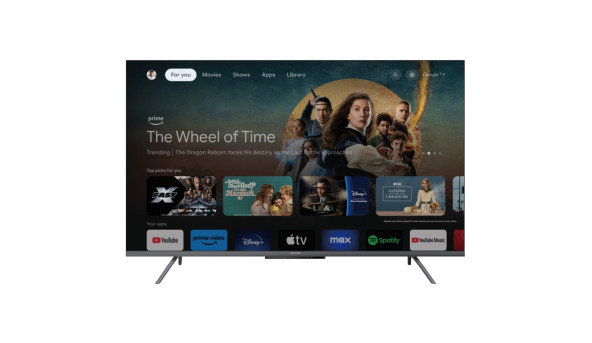 TV 55 AIWA 55GO70804UHD 4K UHD/DLED/T2/ Google TV/2 x 10W/Dolby Digital/HDMI/Wi-Fi/VESA 200x200/Blac