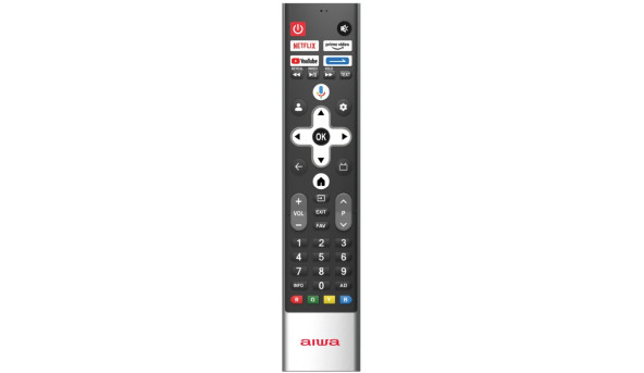 TV 55 AIWA 55GO70804UHD UHD/DLED/T2/ Google TV/2 x 10W/Dolby Digital/HDMI/Wi-Fi/VESA 200x200/Blac - 632944