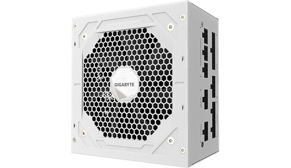 БЖ 850W GIGABYTE UD850GM PG5W 80+ GOLD 120mm, modular, White, ATX 3.0 - 633000