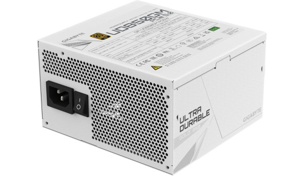 БЖ 850W GIGABYTE UD850GM PG5W 80+ GOLD 120mm, modular, White, ATX 3.0 - 633000