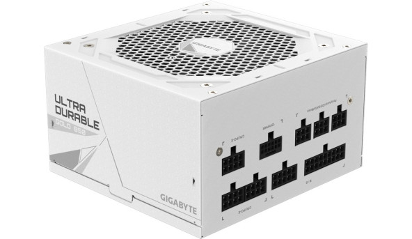 БЖ 850W GIGABYTE UD850GM PG5W 80+ GOLD 120mm, modular, White, ATX 3.0 - 633000