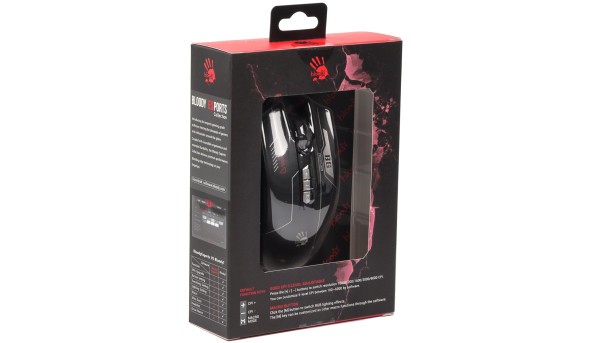 Мишка A4Tech ES7 Bloody, USB чорна - 633079