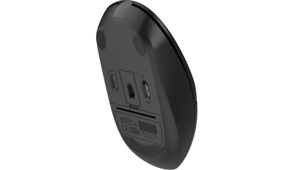 Мишка A4Tech Fstyler FB12, бездротова, 3кн,1200 dpi, чорна - 633080