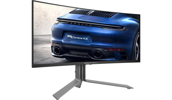 TFT 34" AOC PD34, QD-OLED, UWQHD, 240Гц, 0,03мс, вигн., 2хHDMI, DP, USB-C, USB-hub, HAS, кол., чорни - 633084