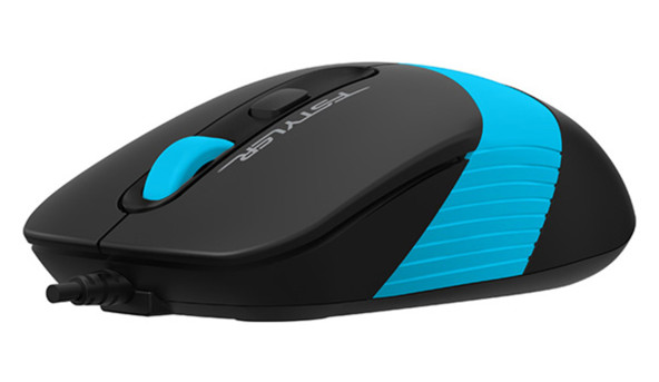 Мишка A4-Tech Fstyler FM10, 4 кн., 1600 dpi, чорно-блакитна - 633085