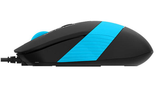 Мишка A4-Tech Fstyler FM10, 4 кн., 1600 dpi, чорно-блакитна - 633085