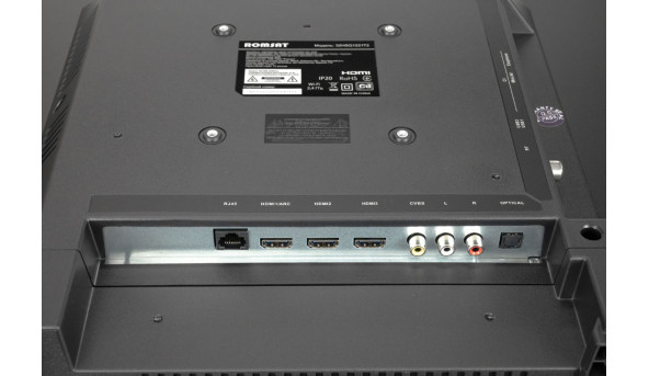 TV 32 Romsat 32HSQ1221T2 HD Ready/T2/Smart TV/Android 14/ 2x10W/2xUSB 2.0/Wi-Fi/Black - 633393