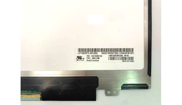 Матриця для ноутбука Lenovo Thinkpad T460 00NY409 LP140WF5 LP140WF5 Full HD 1920 x 1080 Б/В - 633398