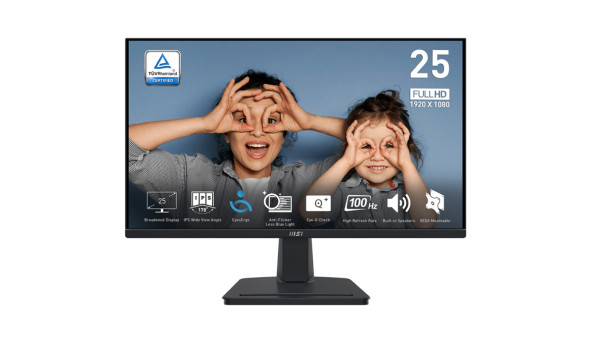 TFT 24.5" MSI PRO MP251 HDMI, VGA, IPS, 100Hz