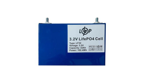 Аккумулятор LiFePO4 32 Ah - 3.2V (EVE)