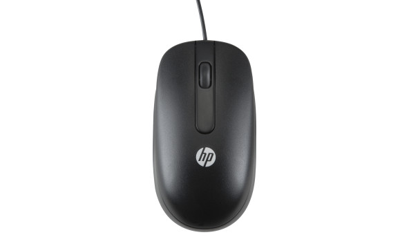 Мишка дротова HP Optical Scroll PS/2, 2кн., 800 dpi, чорний