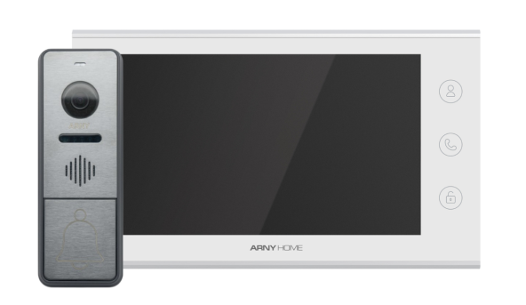 Комплект домофонный ARNY AVD-7342A Wi-Fі (AVD-731A 2Мп Wi-Fі + AVP-NG420 1Мп), White + Graphite