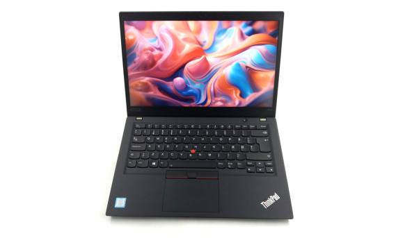 1 Сенсорный ноутбук ThinkPad T490s Intel Core I5-8265U 16 GB RAM 512 GB SSD [IPS 14" FullHD] - Б/У