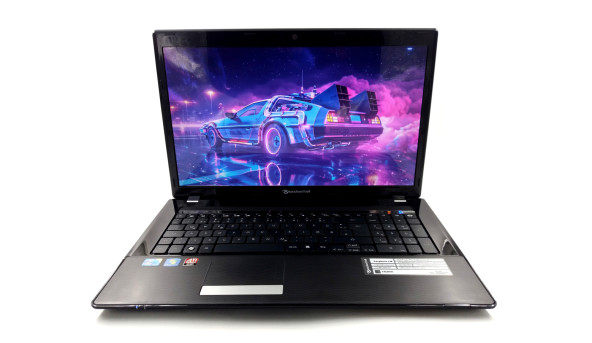 Ноутбук Packard Bell LM85 Core I5-450M 8 RAM 128 SSD 500 HDD AMD Radeon HD 5470 [17.3"] - Б/В - 634049