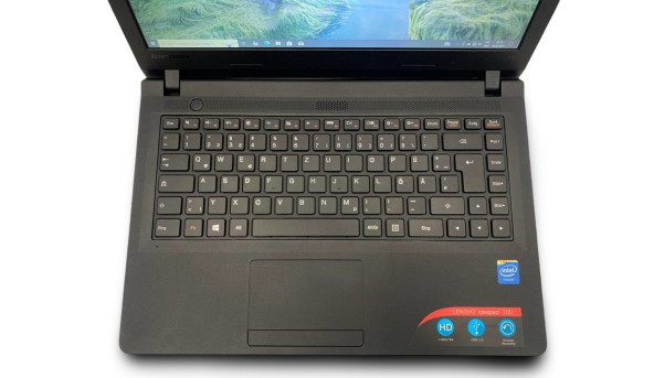 Ноутбук Lenovo 100-14IBY Intel Celeron N2840 8 GB RAM + 128 GB SSD [14"] LCD Б/У - 634073