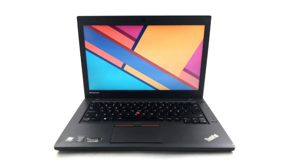 1 Ноутбук Lenovo ThinkPad T450 Intel Core I5-5300U 8 GB RAM 256 GB SSD [14" HD+] - Б/У - 634085