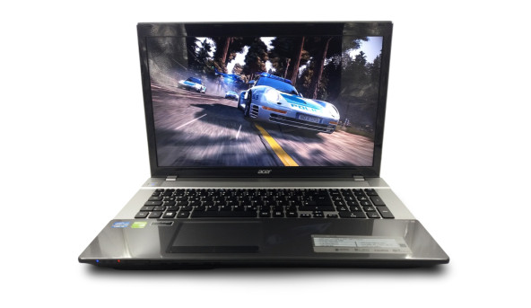 Игровой ноутбук Acer Aspire V3-771G Core I3-2348M 8 RAM 256 SSD 250 HDD GeForce GT 710M [17.3"] - Б/У - 634114