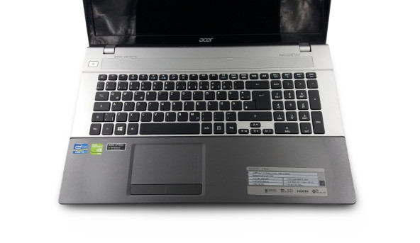 Игровой ноутбук Acer Aspire V3-771G Core I3-2348M 8 RAM 256 SSD 250 HDD GeForce GT 710M [17.3"] - Б/У - 634114