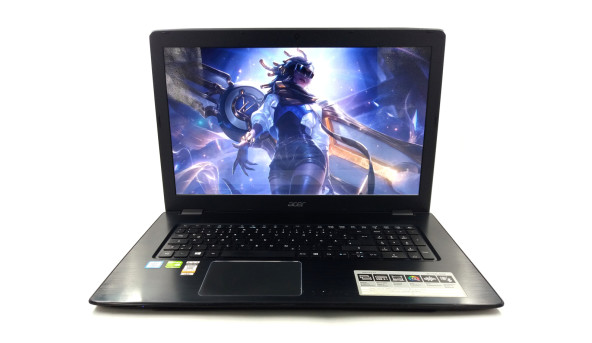 Игровой ноутбук Acer Aspire E5-774G Core I5-7200U 8 RAM 128 SSD 320 HDD NVIDIA GeForce 940MX [17.3"] - Б/У - 634115