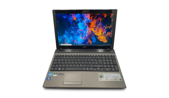 Игровой ноутбук Acer Aspire 5750G Intel Core i5-2410M 8 GB RAM 128 GB SSD + 250 GB HDD GeForce GT 520M [15.6"] LCD - Б/У