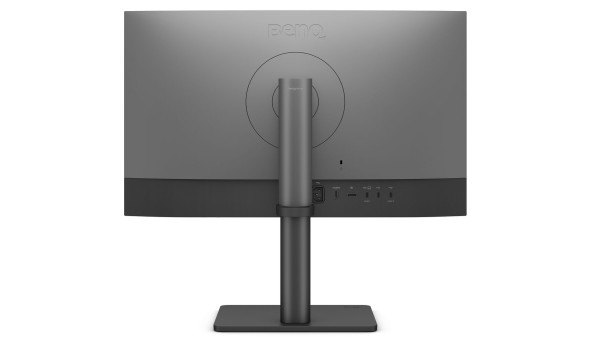 TFT 27" BenQ PD2706QN, QHD, IPS, HDMI, DP, USB-C, HAS, Pivot, колонки, темно сірий - 634178