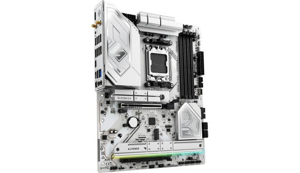ASRock B850 Steel Legend WiFi (AM5/B850, 4*DDR5, 2xPCIex16, HDMI, 4xSATA,4xM.2, 2.5GLan, ATX) - 634284