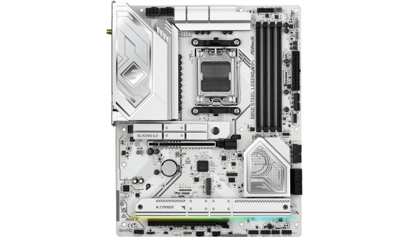 ASRock B850 Steel Legend WiFi (AM5/B850, 4*DDR5, 2xPCIex16, HDMI, 4xSATA,4xM.2, 2.5GLan, ATX)
