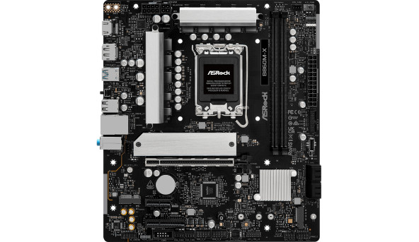 AsRock B860M-X (1851/B860, 2*DDR5, PCIex16, HDMI/DP, 4xSATA, 2xM.2, 2.5Glan, 7.1ch, mATX) - 634286