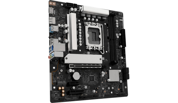 AsRock B860M-X (1851/B860, 2*DDR5, PCIex16, HDMI/DP, 4xSATA, 2xM.2, 2.5Glan, 7.1ch, mATX) - 634286