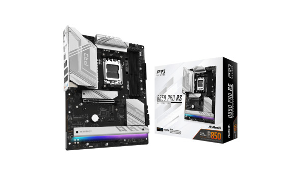 ASRock B850 Pro RS (AM5/B850, 4*DDR5, 2xPCIex16, HDMI/DP, 4xSATA,4xM.2, 2.5GLan, ATX) - 634287