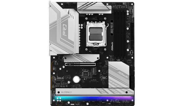 ASRock B850 Pro RS (AM5/B850, 4*DDR5, 2xPCIex16, HDMI/DP, 4xSATA,4xM.2, 2.5GLan, ATX)
