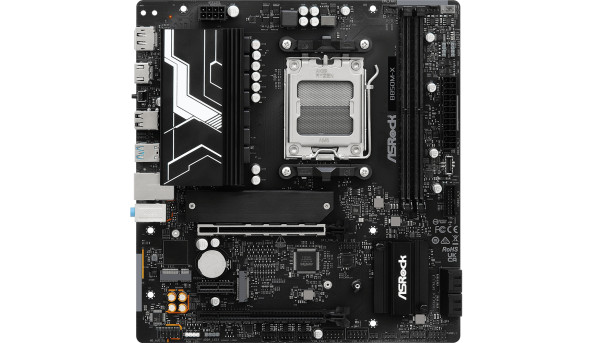 ASRock B850M-X (AM5/B850, 2*DDR5, PCIex16, HDMI/DP, 4xSATAІІІ,2xM.2, 2.5GLan, mATX)
