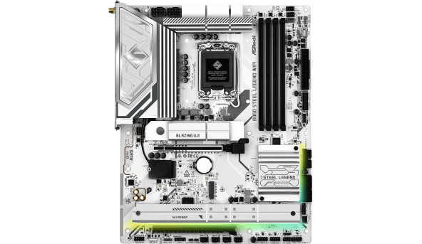AsRock B860 Steel Legend WiFi (1851/B860, 4*DDR5, 2*PCIex16, HDMI/DP/TB4, 4xSATA, 4xM.2, 2.5Glan, 7. - 634289
