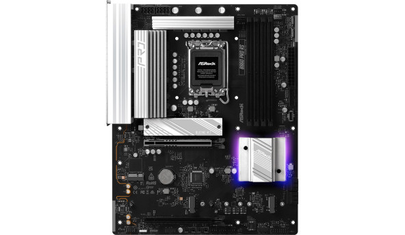AsRock B860 Pro RS (1851/B860, 4*DDR5, 2*PCIex16, HDMI/DP, 4xSATA, 3xM.2, 2.5Glan, 7.1ch, ATX) - 634290