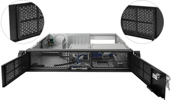 Корпус серверний Chieftec UNC-209S-B-OP без БЖ ATX - 634345