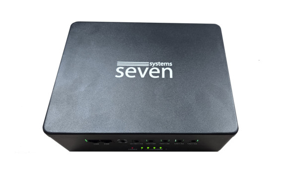 ДБЖ SEVEN UPS-7960 black 60W LiFePO4 з регулюванням вихідної напруги - 634395